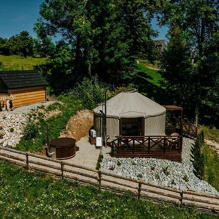 Jurta Na Wypasie - Luksusowy Namiot Z Widokiem Na Gory - Jacuzzi, Sauna, Split Ac, Private, Star View 扎科帕内 外观 照片