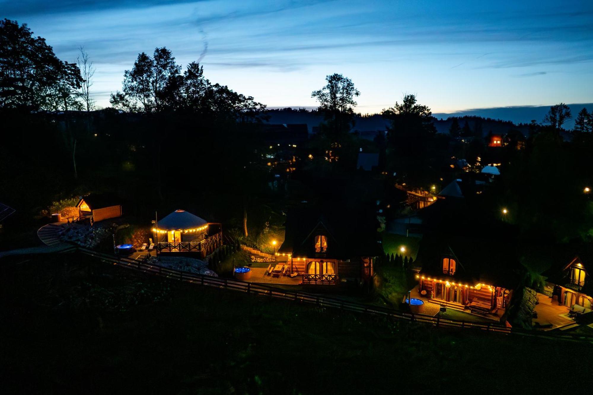 Jurta Na Wypasie - Luksusowy Namiot Z Widokiem Na Gory - Jacuzzi, Sauna, Split Ac, Private, Star View 扎科帕内 外观 照片
