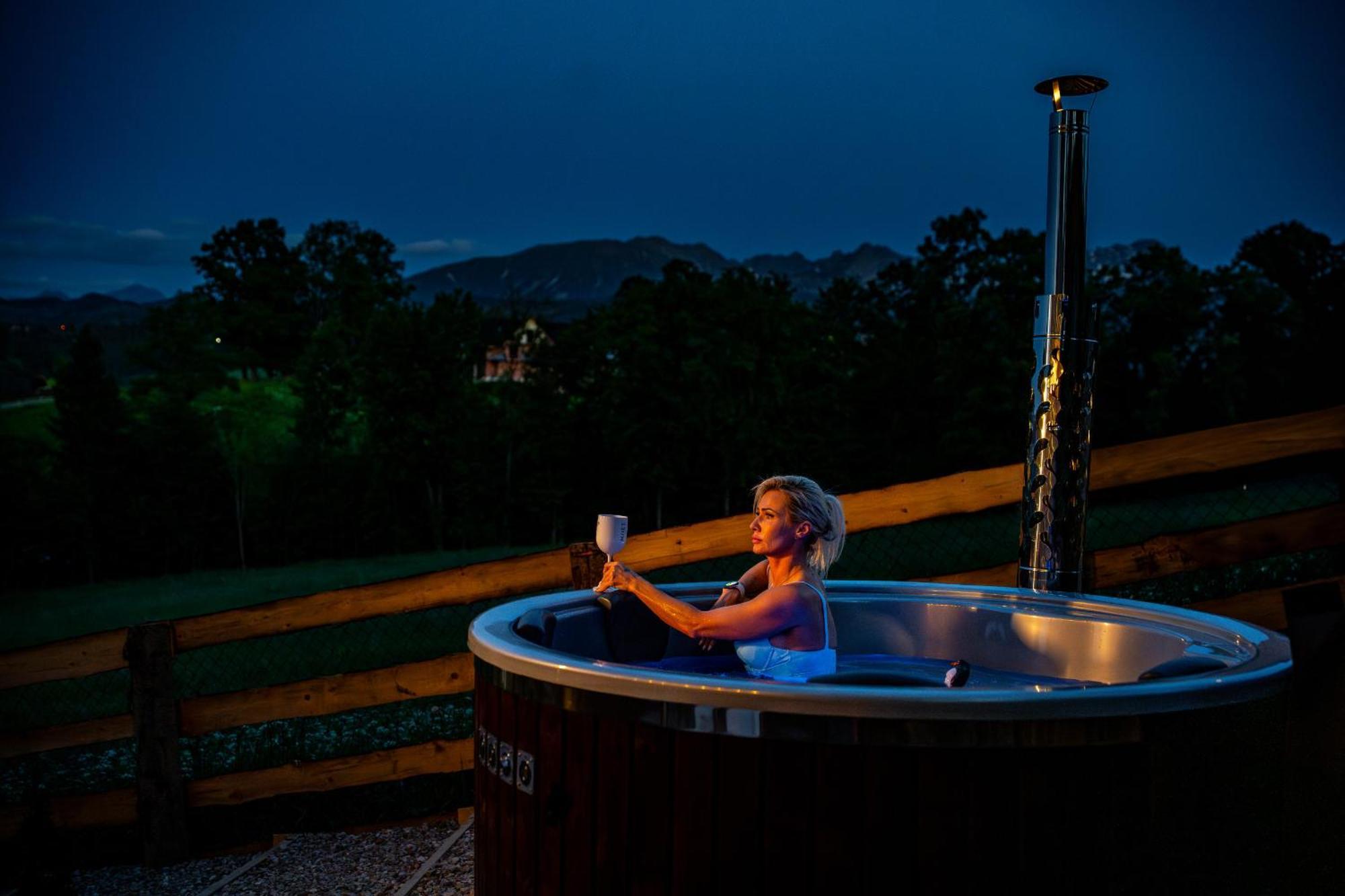 Jurta Na Wypasie - Luksusowy Namiot Z Widokiem Na Gory - Jacuzzi, Sauna, Split Ac, Private, Star View 扎科帕内 外观 照片