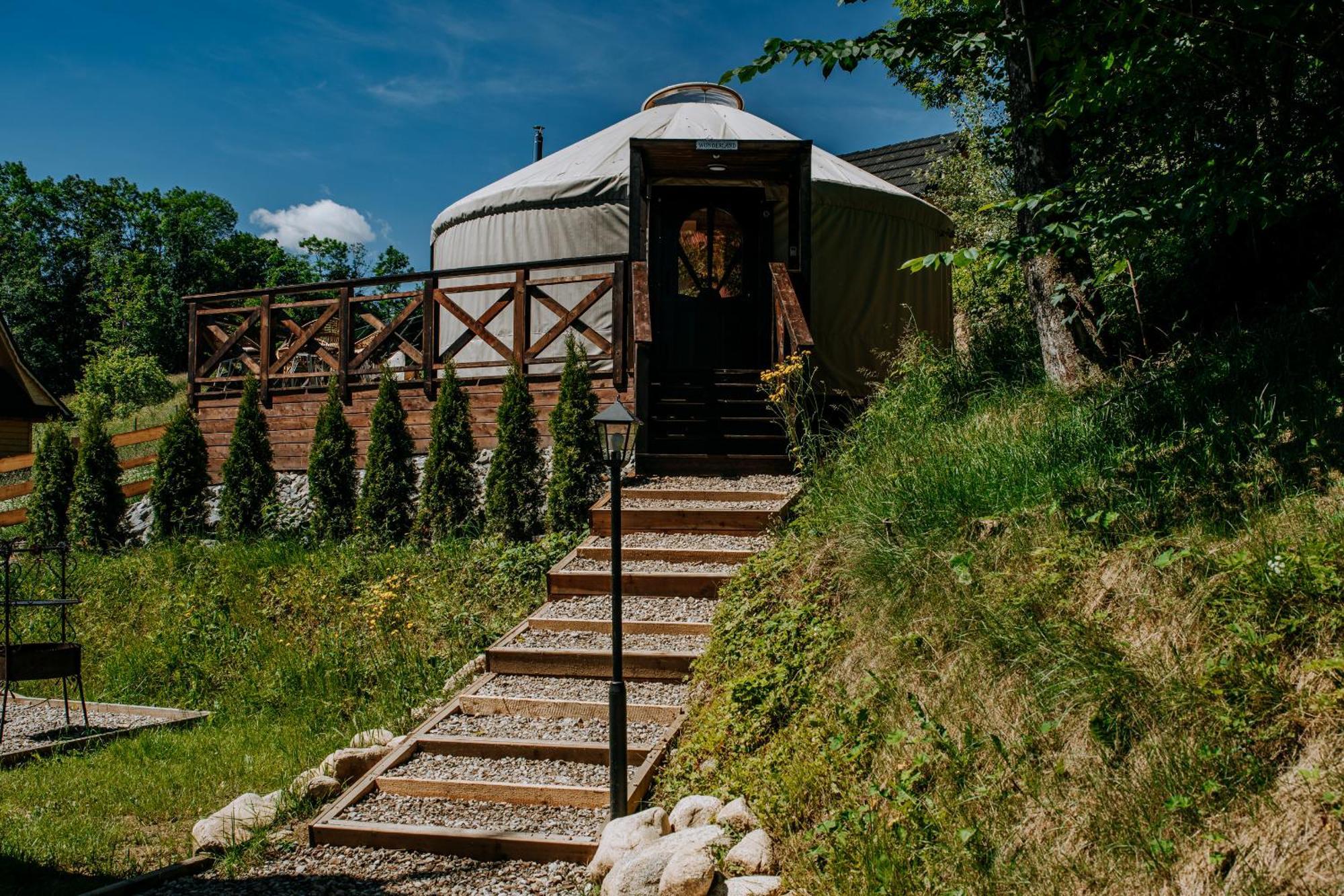 Jurta Na Wypasie - Luksusowy Namiot Z Widokiem Na Gory - Jacuzzi, Sauna, Split Ac, Private, Star View 扎科帕内 外观 照片